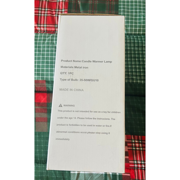 Candle Warmer Lamp 
Black & white - Picture 5 of 6